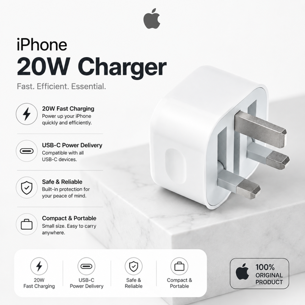Apple USB-C Power Adapter (20W)