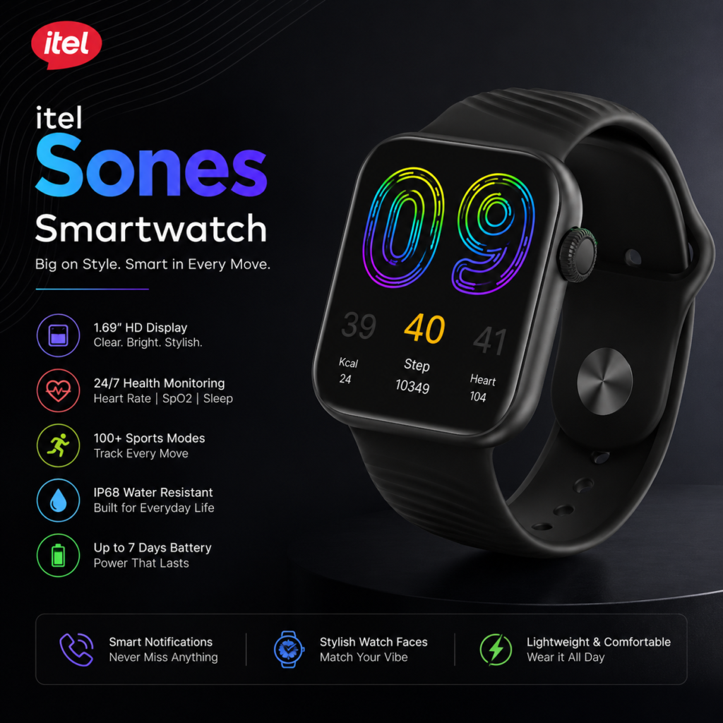 itel Sones Smartwatch